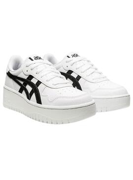 Chaussures Asics Japan blanches pour femme.