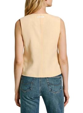 Veste Pepe Jeans Aditi jaune pour femme