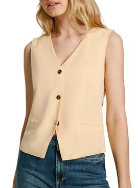 Veste Pepe Jeans Aditi jaune pour femme