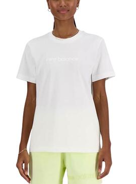 T-shirt New Balance Density Blanc pour Femme