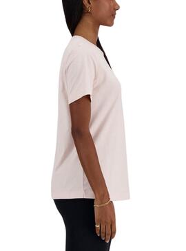 T-shirt New Balance Sport Rose pour Femme