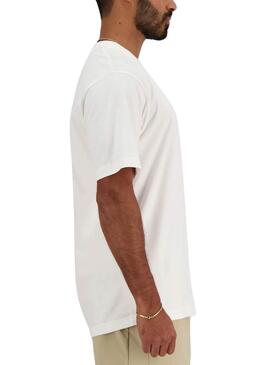 T-shirt New Balance Essentials Blanc Pour Homme.