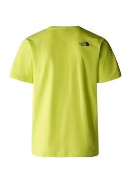 T-shirt The North Face Easy jaune pour homme