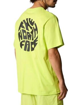 T-shirt The North Face Festival jaune pour homme