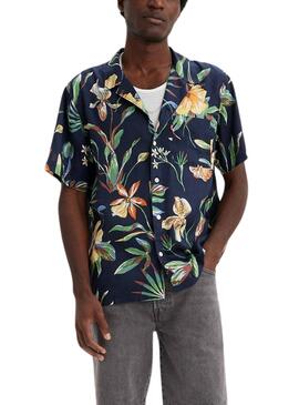 Chemise Levis The Sunset Camp tropicale pour homme