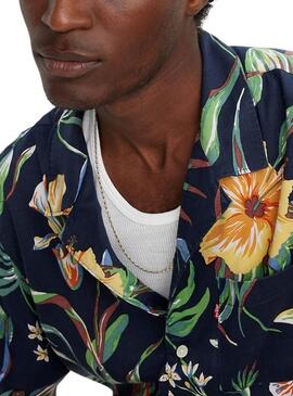 Chemise Levis The Sunset Camp tropicale pour homme