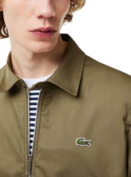 Veste Lacoste BH7198 verte pour homme