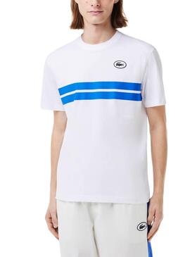 Maillot Lacoste Heritage Blanc Pour Homme