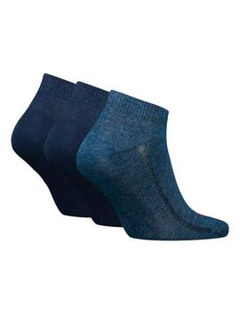 Chaussettes Levi's Low Cut Marine pour Homme