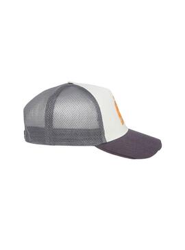 Casquette Le Poulpe Sealovers blanc et bleu pour homme