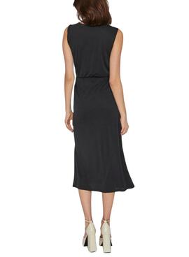 Robe noire Vila Modala pour femme