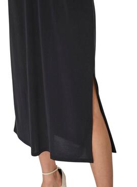 Robe noire Vila Modala pour femme