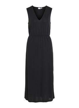 Robe noire Vila Modala pour femme