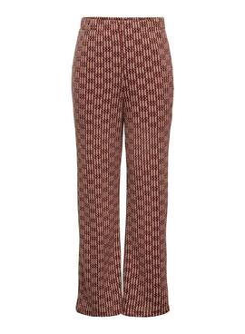 Pantalon Only Tove rouge pour femme