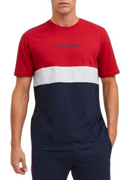 Maillot Jack and Jones Jereid rouge pour homme