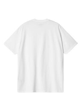 T-shirt Carhartt Amour poche blanc pour homme