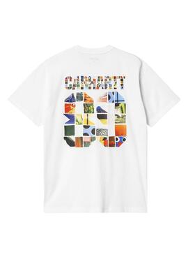 T-shirt Carhartt Machine blanc pour homme