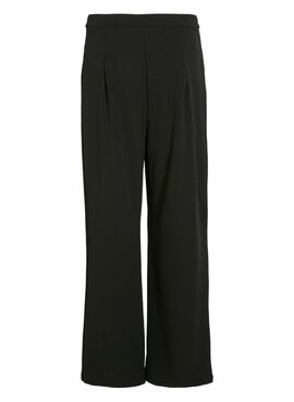 Pantalon Vila Viclava noir pour femme