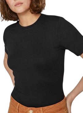 T-shirt Vila Alexia noir pour femme