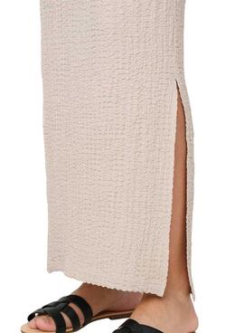 Jupe beige Only Katie pour femme