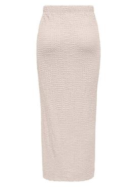 Jupe beige Only Katie pour femme