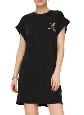 Robe Only Lucy noire pour femme