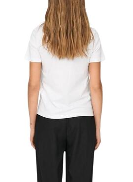 T-shirt Only Emma Iconic blanc pour femme