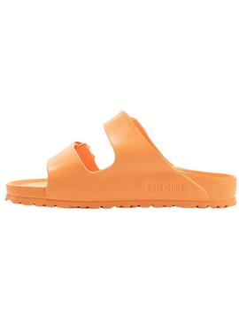 Sandales Birkenstock Arizona étroit ajustement orange pour femme