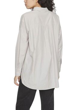 Chemise à rayures Vila Darma pour femme