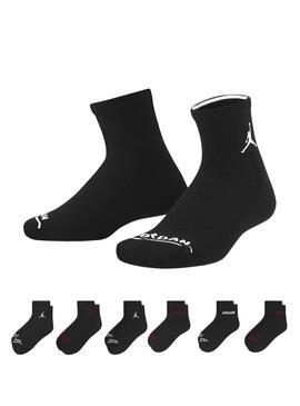 Chaussettes Jordan Legend Ankle Noir pour fille et garçon