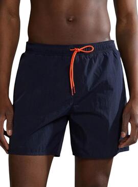 Maillot de bain Napapijri Haldane bleu marine pour homme
