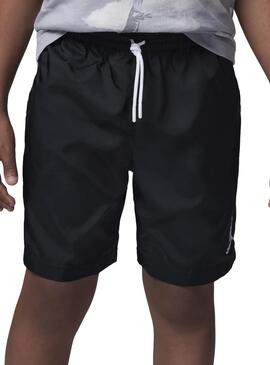 Shorts Jordan Jumpman tissé noir pour enfant