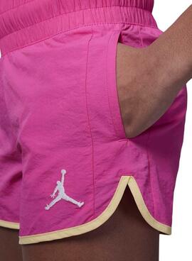 Short Jordan SKA limonade rose pour fille