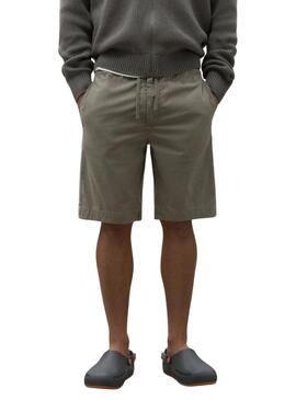 Shorts Ecoalf Ethica kaki pour hommes