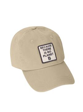 Casquette Ecoalf Patch Beige pour Homme et Femme