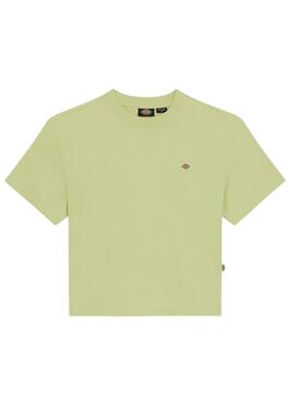 T-Shirt Dickies Oakport Vert pour Femme