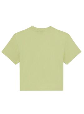 T-Shirt Dickies Oakport Vert pour Femme