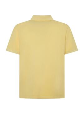 Polo Pepe Jeans New Oliver Jaune pour Homme