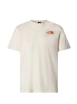 T-shirt The North Face Graphic Blanc Pour Homme