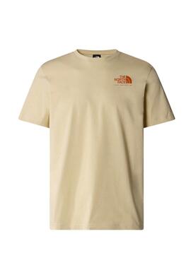 Maillot The North Face Graphic Beige Pour Homme