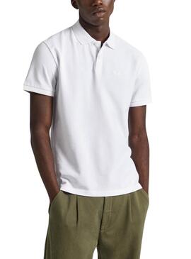 Polo Pepe Jeans New Oliver Blanc Pour Homme