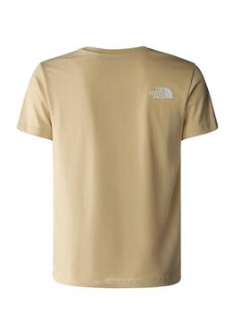 T-shirt The North Face Teen New Beige pour Enfant