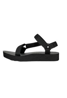 Sandales Teva Hurricane en caoutchouc noir pour femme