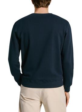 Sweatshirt Pepe Jeans Sean marine pour homme