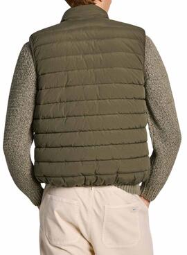 Gilet Pepe Jeans Toby vert pour homme