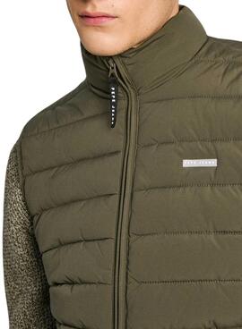 Gilet Pepe Jeans Toby vert pour homme