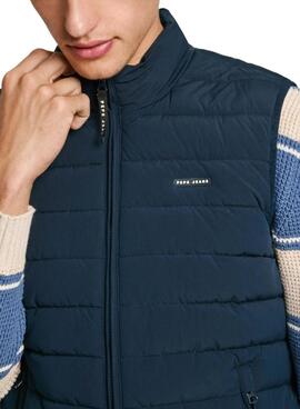 Veste Pepe Jeans Toby bleue marine pour homme