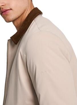 Veste Pepe Jeans Tarrington beige pour homme