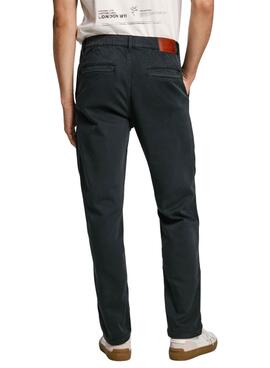 Pantalon en denim Pepe Jeans Tapered Navy pour hommes