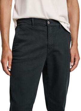 Pantalon en denim Pepe Jeans Tapered Navy pour hommes